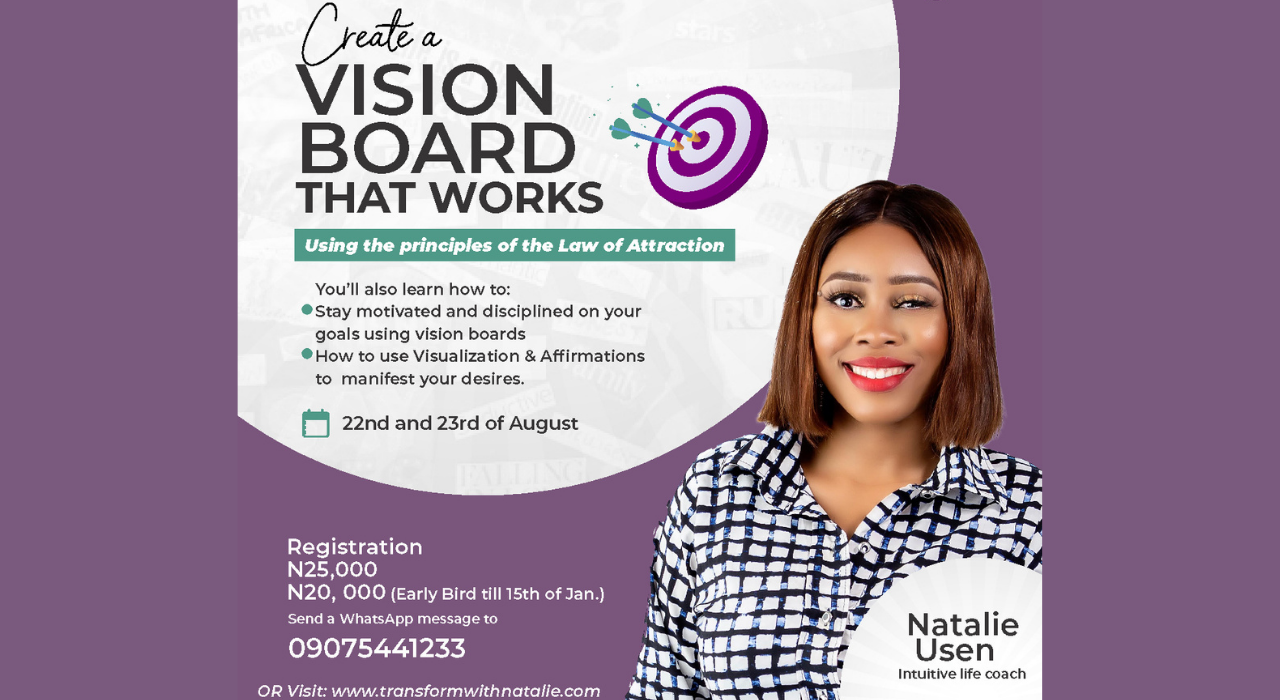Create a Vision Board that works – Transform with Natalie